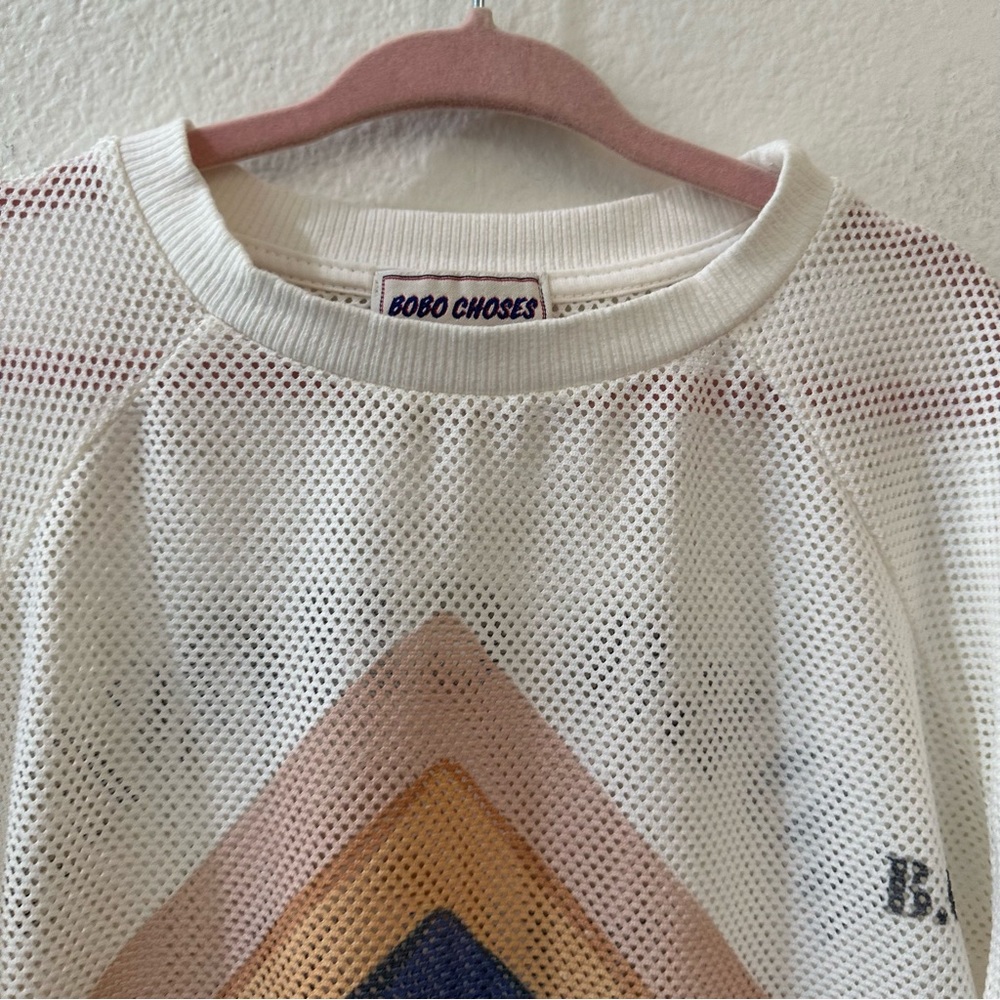 *SOLD* Bobo Choses A Legend Mesh Sweatshirt Size 2-3Y - Picture 3 of 10